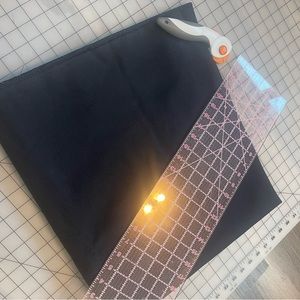 Denim by the yard- black